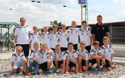 U 12 hat sich am erst Tag gut geschlagen.