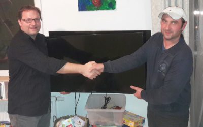 Gewinnübergabe!