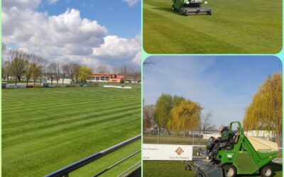 Unser Sportplatz wird gepflegt!